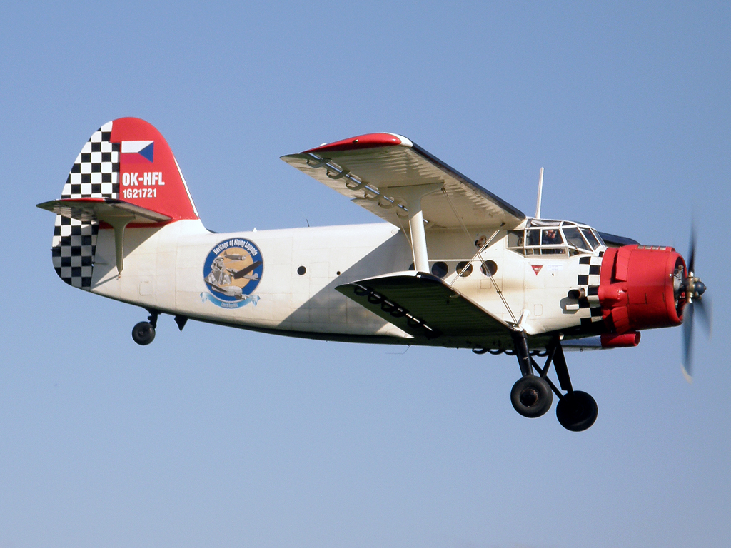 Antonov An-2R Heritage of Flying Legends OK-HFL Plzen_Plasy (LKPS) May_01_2011