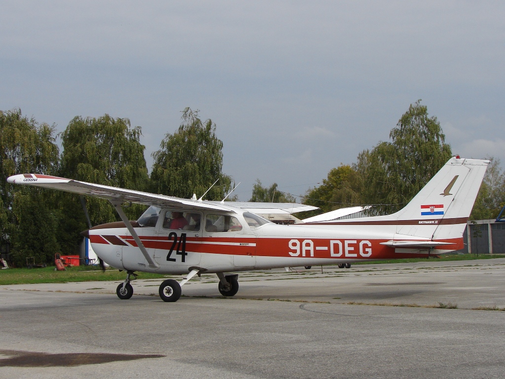 Cessna 172N, 9A-DEG, Aeroklub Osijek, Memorijal slavonskih zrakoplovaca 2008., Osijek-Čepin (LDOC)
