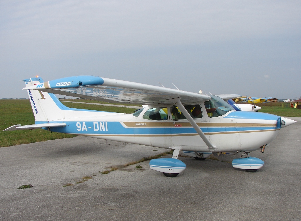 Cessna 172N, 9A-DNI, Geodetski zavod Osijek, Memorijal slavonskih zrakoplovaca 2008., Osijek-Čepin (LDOC)