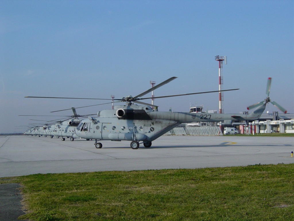 Mil Mi-171Sh Croatia Air Force 227 Osijek_Klisa (OSI/LDOS) 2008