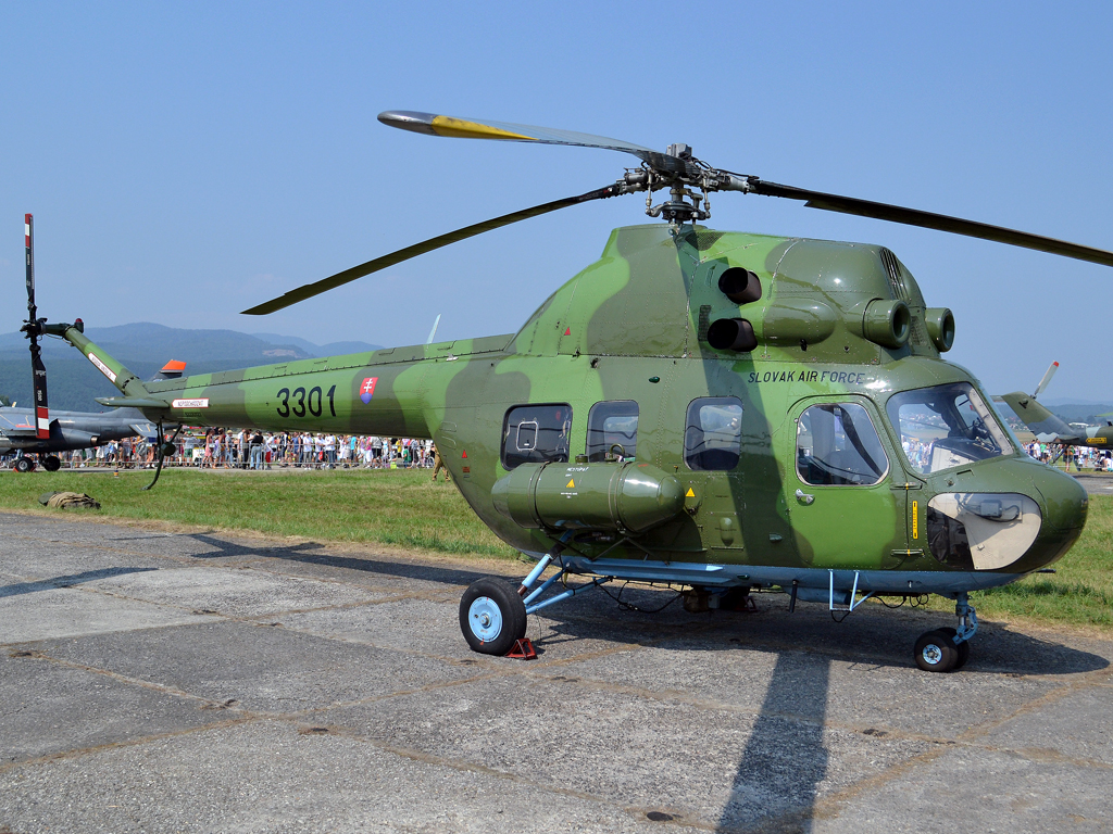PZL-Swidnik Mi-2T Slovakia Air Force 3301 Sliac (SLD/LZSL) August_27_2011