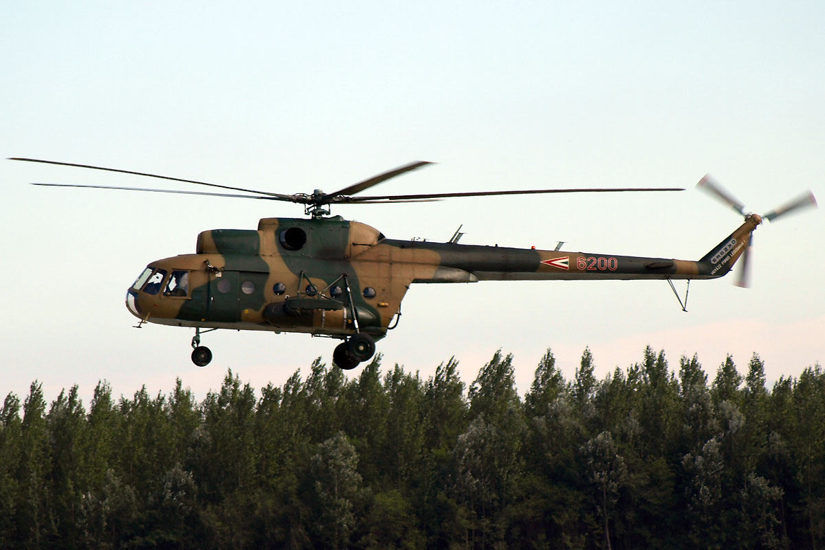 Mil Mi-8 6200 Hungarian air force Kecskemet August_17_2008