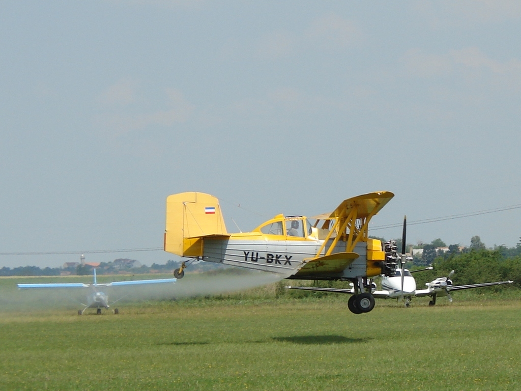 Grumman G-164 Ag-Cat, YU-BKX, Novi Sad-Cenej