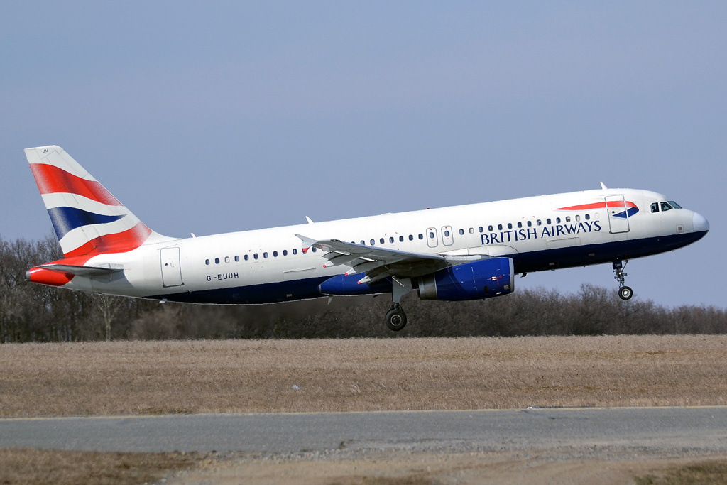 A320-232 British Airways G-EUUH Prague_Ruzyne (PRG/LKPR) March_24_2013
