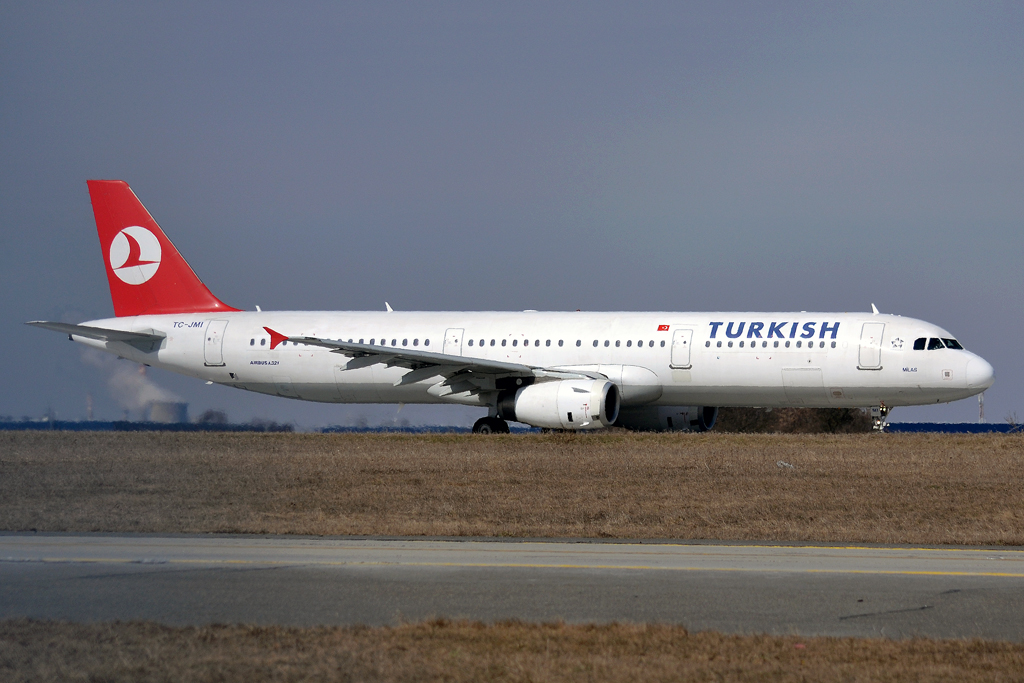 A321-232 Turkish Airlines TC-JMI Prague_Ruzyne (PRG/LKPR) March_24_2013