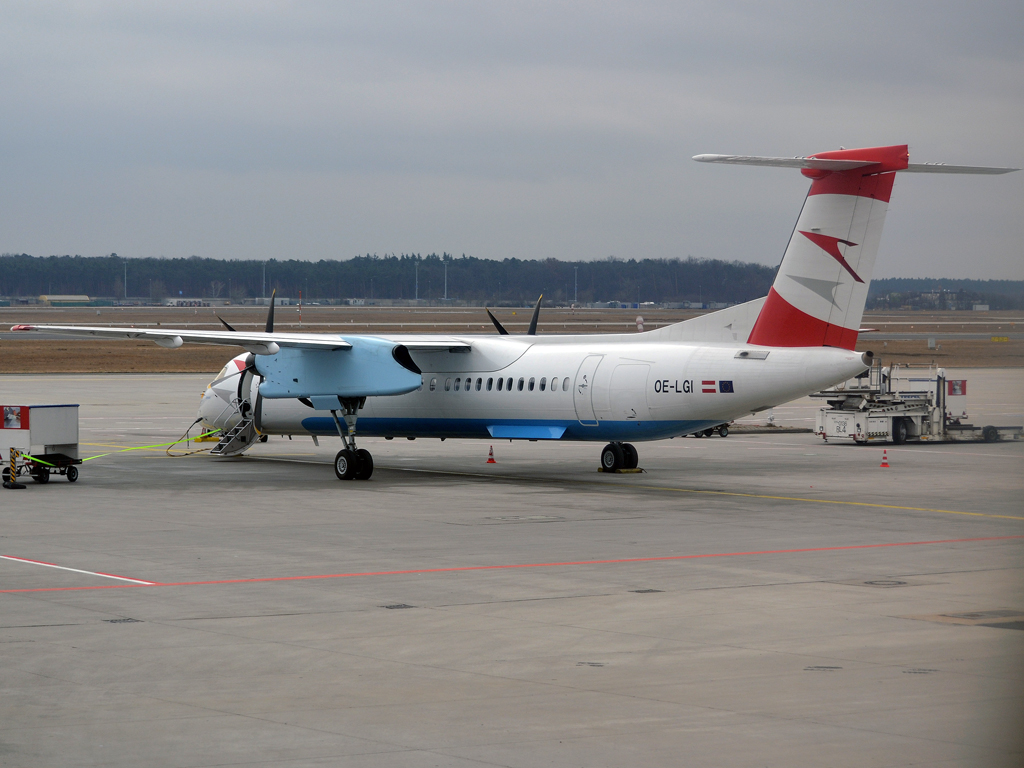 DHC-8-402Q Dash 8 Austrian Arrows (Tyrolean Airways) OE-LGI Frankfurt_Main (FRA/EDDF) February_24_2012