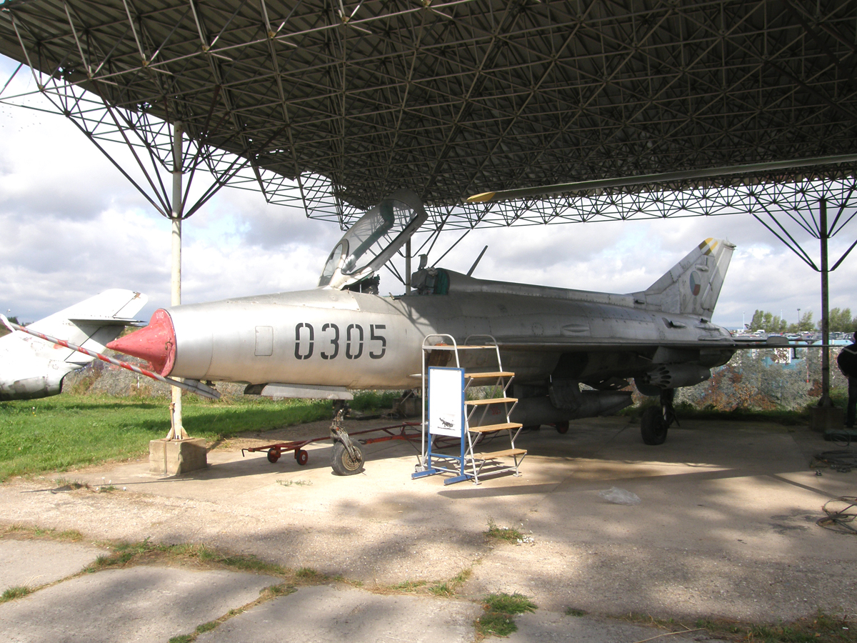 Aero S-106 (MiG-21F-13) Czechoslovakia Air Force 0305 Hradec_Kralove (LKHK) September_05_2009