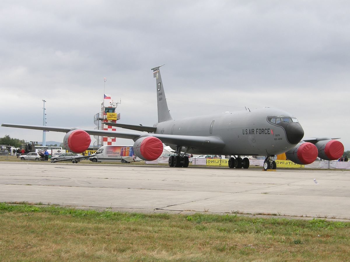 KC-135R Stratotanker 717-148 USA Air Force 63-8879 Hradec_Kralove (LKHK) September_05_2009