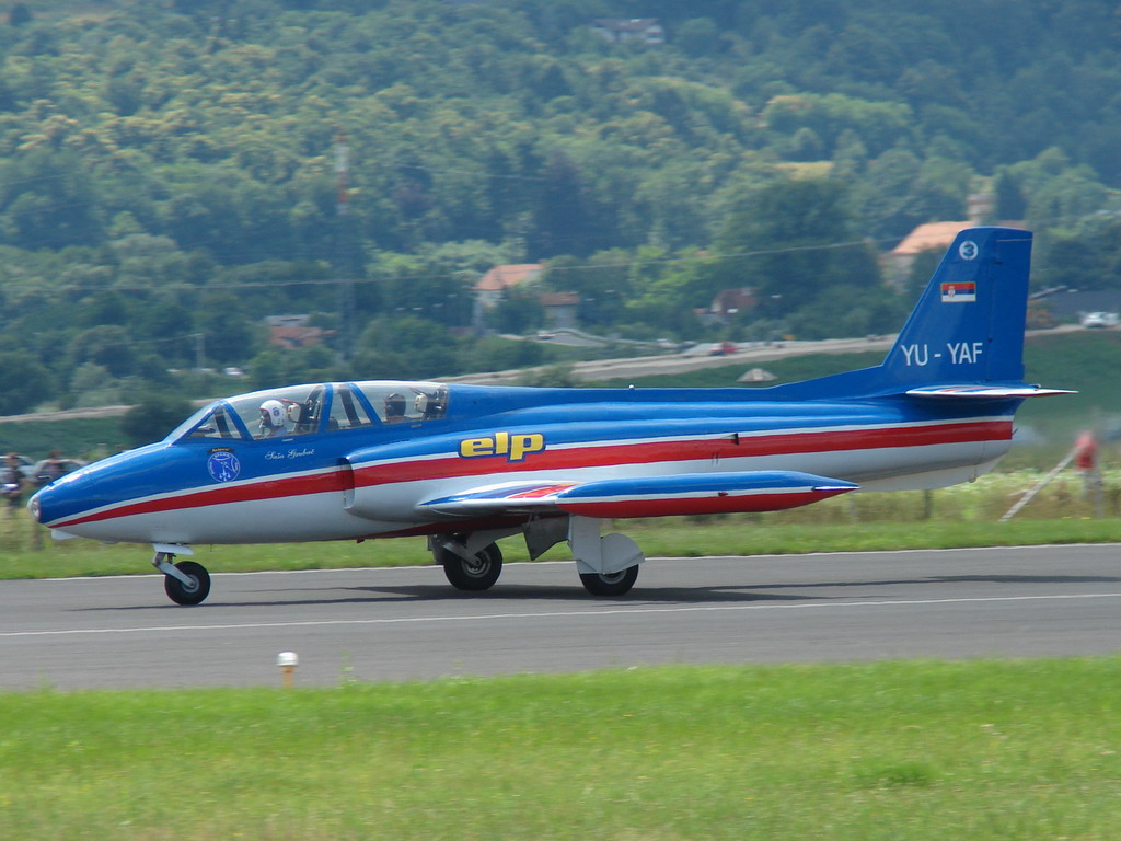 Soko G-2A Galeb Serbian Aerobatic Team STARS YU-YAF Maribor (MBX/LJMB) 2008
