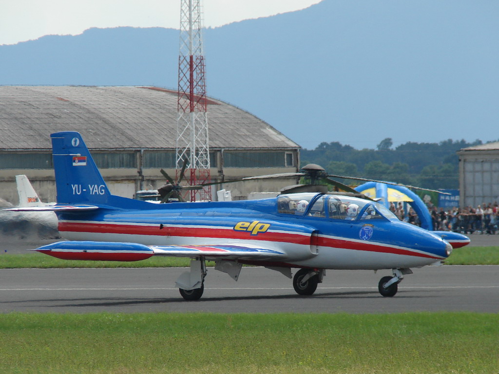 Soko G-2A Galeb Serbian Aerobatic Team STARS YU-YAG Maribor (MBX/LJMB) 2008
