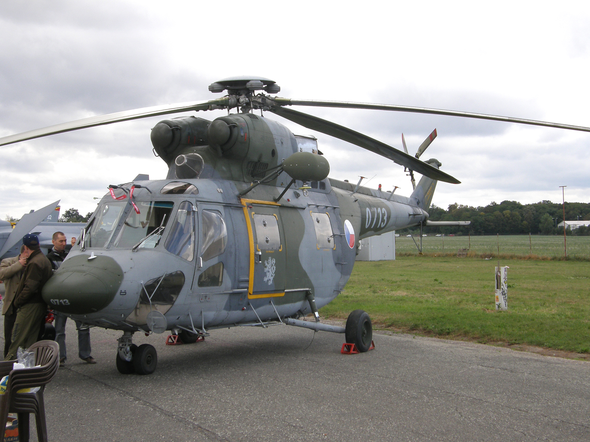 PZL-Swidnik W-3A Sokol Czech Air Force 0713 Hradec_Kralove (LKHK) September_05_2009