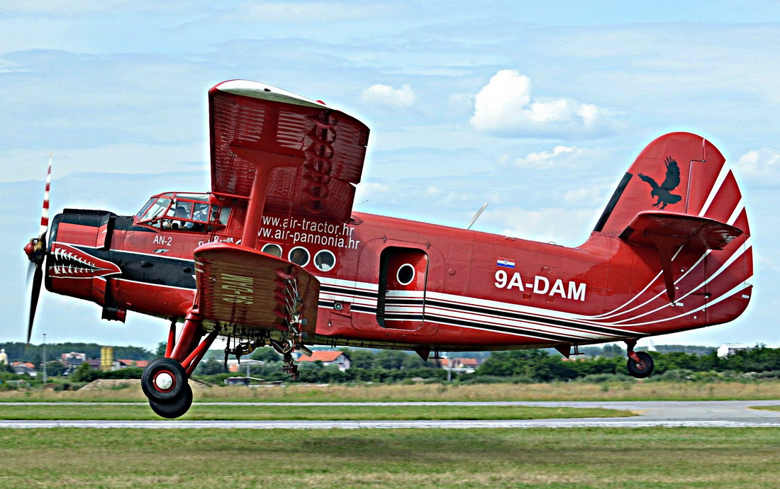 Antonov An-2 9A-DAM Air-Tractor Osijek Cepin (LDOC) June_21_2014.