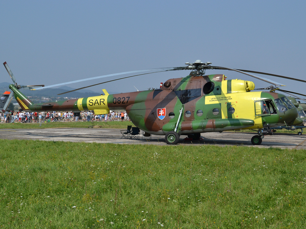 Mil Mi-17M Slovakia Air Force 0827 Sliac (SLD/LZSL) August_27_2011