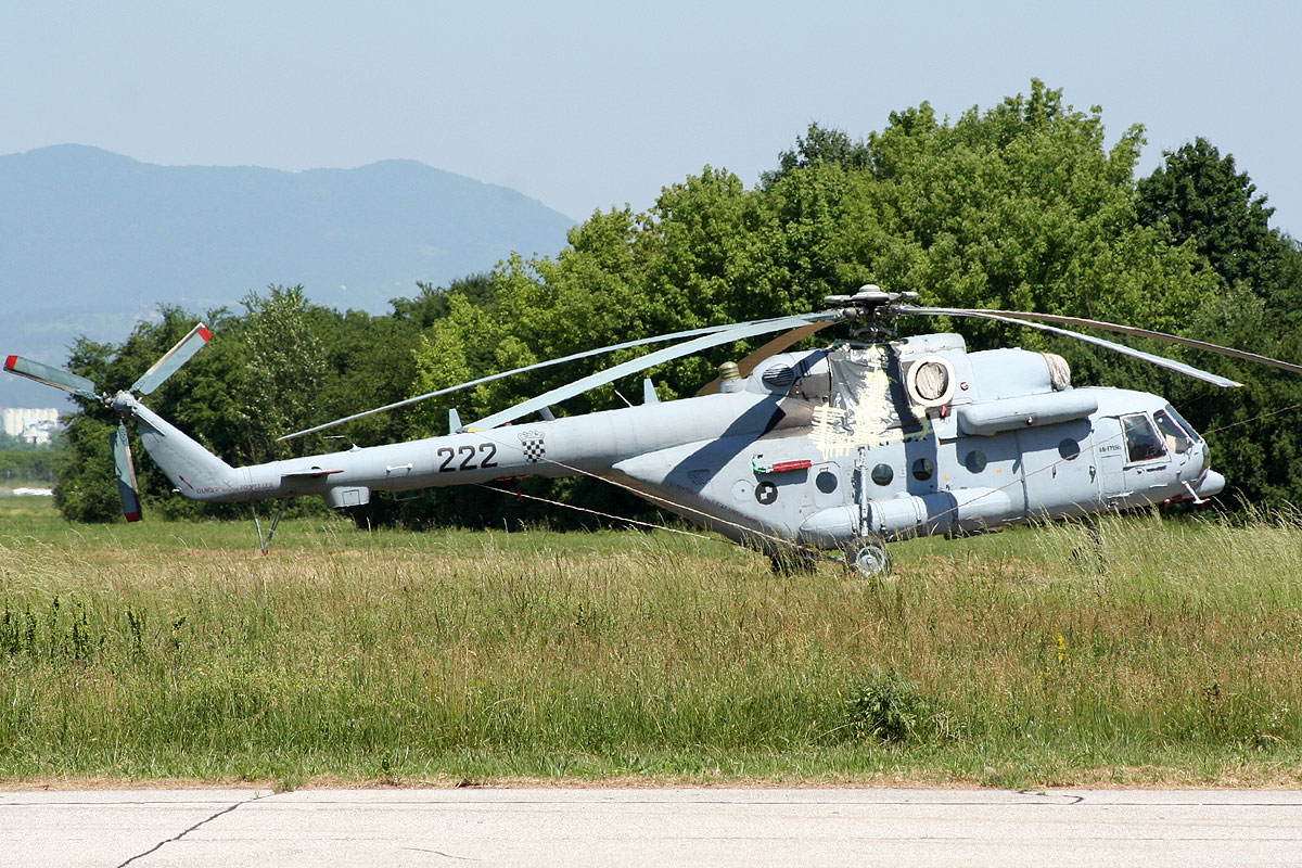 Mil Mi-171Sh Croatia Air Force HRZ 222 Zagreb_Pleso (ZAG/LDZA) May_26_2011