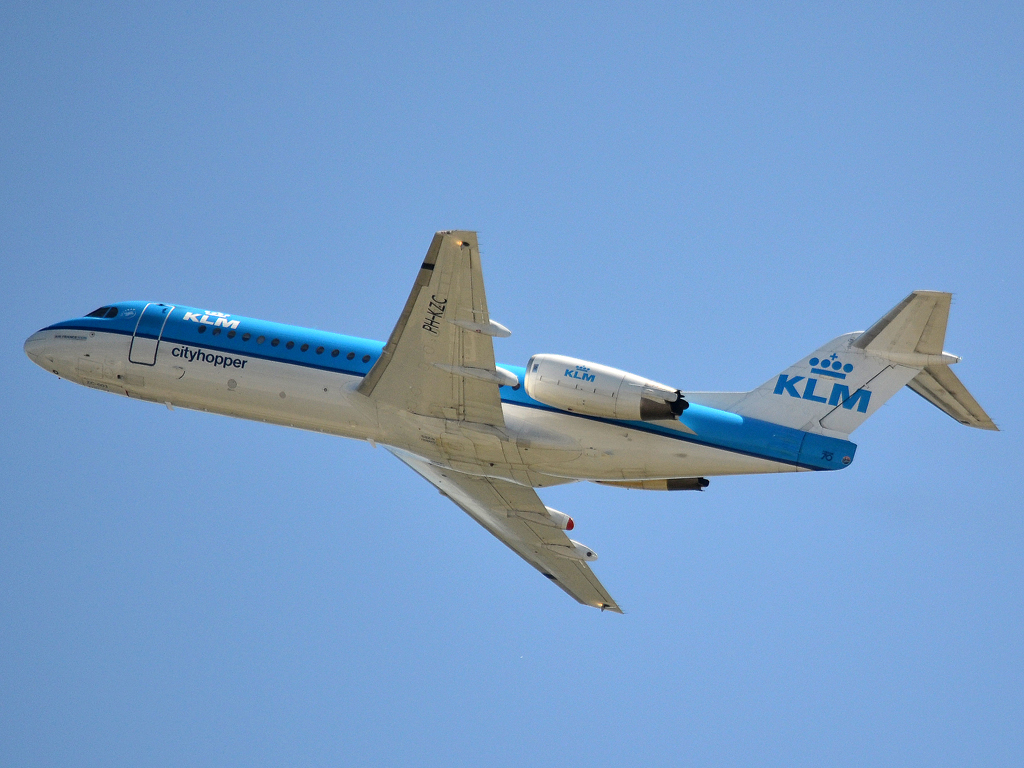Fokker 70 (F-28-0070) KLM Cityhopper PH-KZC Frankfurt_Main (FRA/EDDF) May_25_2012