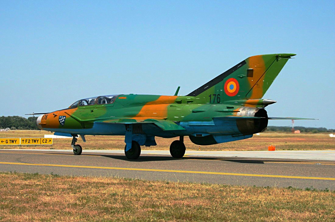 MiG-21UM Lancer B 176 Romania Air Force Kecskemet (LKHE) August_04_2013