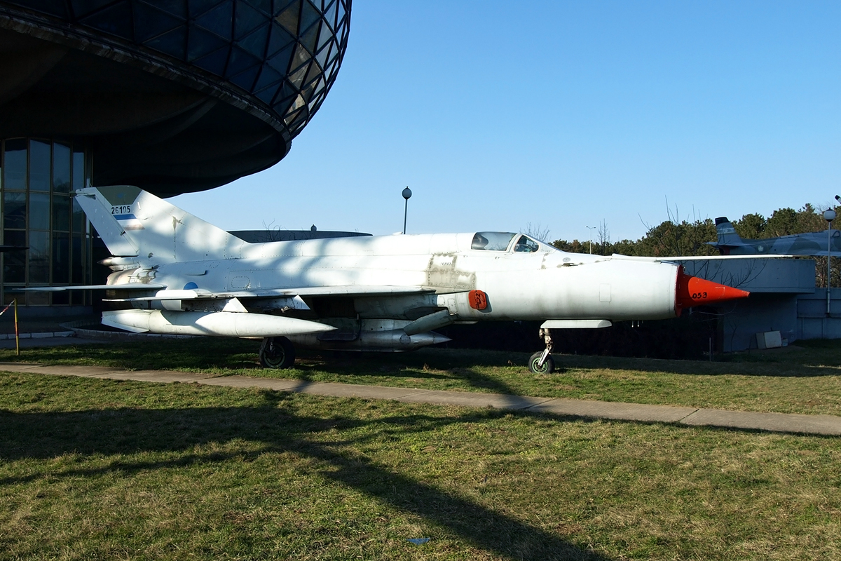 Mikoyan-Gurevich MiG-21R Yugoslavia Air Force 26105 Beograd_Surcin February_17_2008