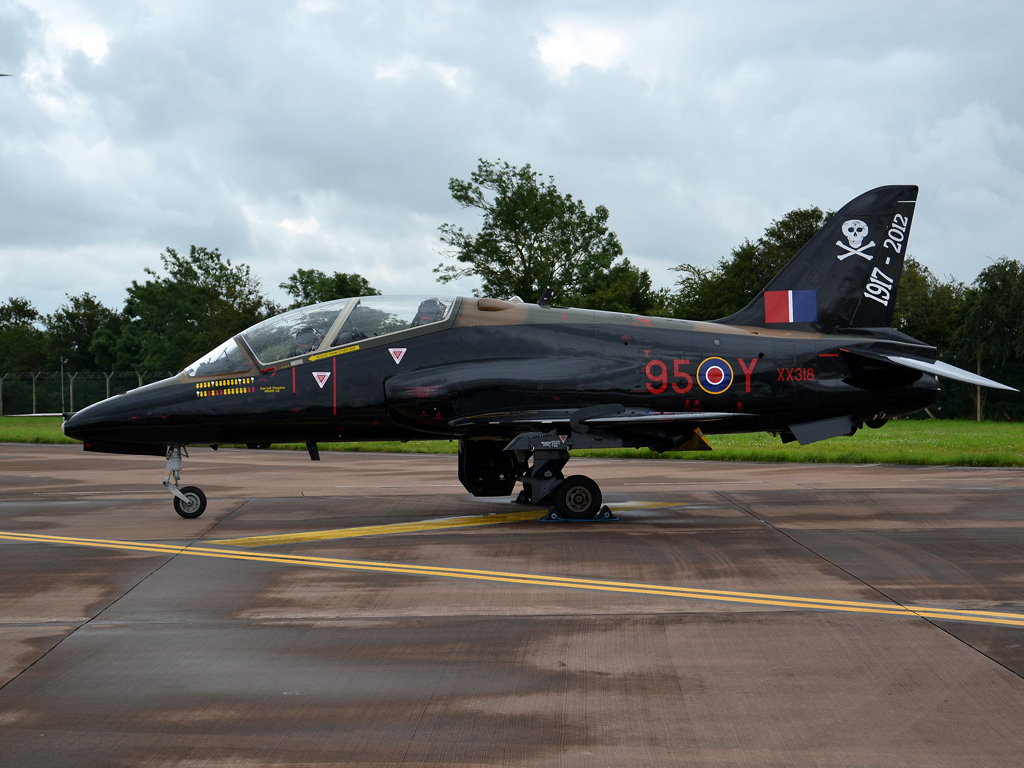 British Aerospace Hawk T1A UK Royal Air Force XX318 Fairford (FFD/EGVA) July_07_2012