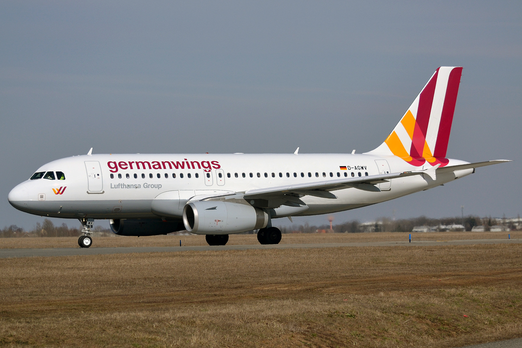 A319-132 Germanwings D-AGWV Prague_Ruzyne (PRG/LKPR) March_24_2013