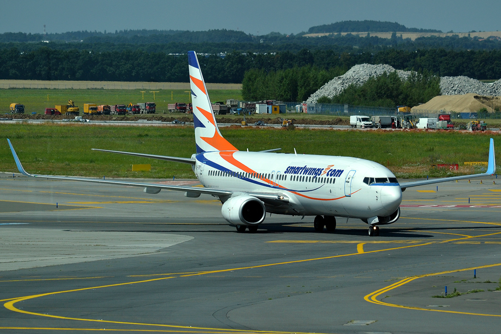 B737-8Q8 Smart Wings (Travel Service) OK-TVY Prague_Ruzyne (PRG/LKPR) August_04_2013