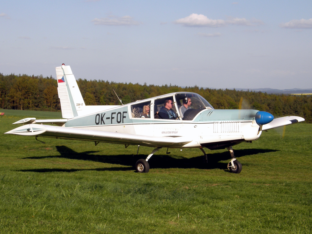 Zlin Z-43 Aeroklub Ceske Republiky OK-FOF Plzen_Plasy (LKPS) May_01_2011