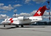 Canadair CL-600-2B16 Challenger 604 Rega Swiss Air Ambulance HB-JRA Osijek-Klisa (LDOS) April_21_2012.