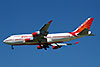 B747-437 Air India VT-ESP Zagreb_Pleso June_9_2010