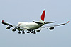 B747-446 Japan Airlines - JAL JA8085 Zagreb_Pleso August_15_2008