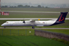 DHC-8-402Q Dash 8 Brussels Airlines (FlyBe) G-ECOI Prague_Ruzyne (PRG/LKPR) June_01_2013
