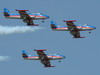 Soko G-2A Galeb Serbian Aerobatic Team STARS YU-YAD & YU-YAF & YU-YAG  Novi_Sad_Cenej (LYNS) 2008