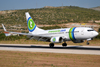 B737-7K2 Transavia Airlines PH-XRX Split_Resnik (SPU/LDSP) August_04_2012